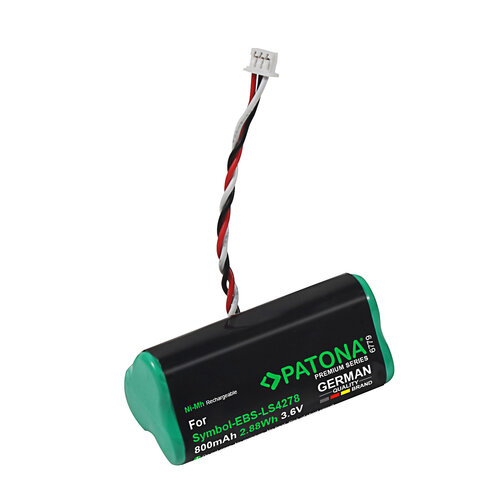 Accu / Batterij voor de Zebra (Motorola) Symbol LI4278 - Type: BTRY-LS42RAAOE-01 - 800 mAh