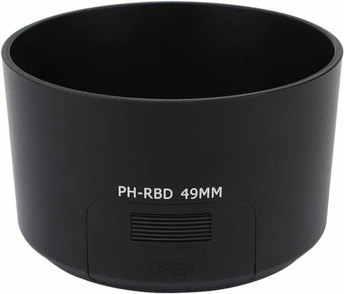 Zonnekap type PH-RBD 49mm / Lenshood voor Pentax objectief