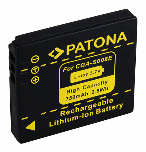 Accu voor de Ricoh Caplio R6 - Batterij type: CGA-S008E / DB-70 - 750 mAh