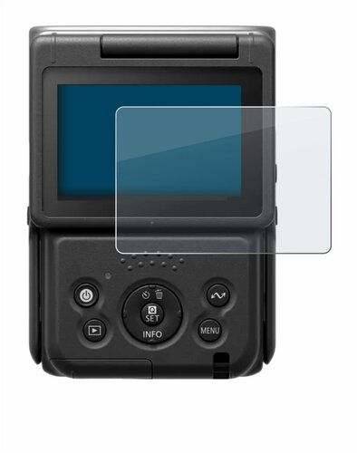 Premium Screenprotector voor de Canon PowerShot V10 - type: Ultra-Clear