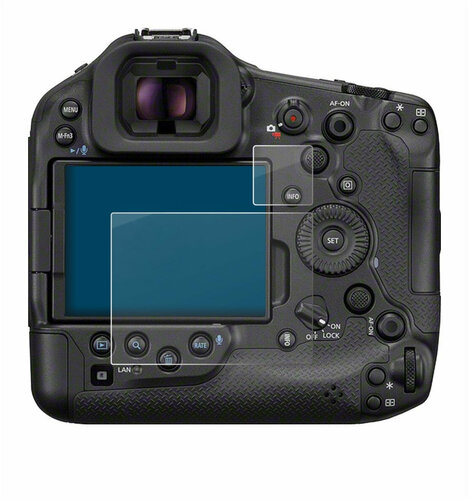 Premium Screenprotector voor de Canon EOS R1 - type: Ultra-Clear