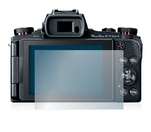 Premium Screenprotector voor de Canon PowerShot G1X III / G1X Mark 3 - type: Ultra-Clear