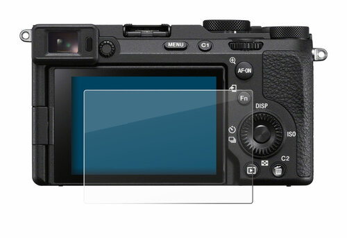 Premium Screenprotector voor de Sony A7C R - type: Ultra-Clear