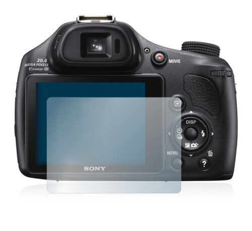 Premium Screenprotector voor de Sony HX400V - type: Ultra-Clear