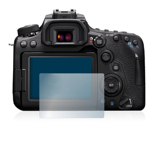 Premium Screenprotector voor de Canon EOS 90D - type: Ultra-Clear