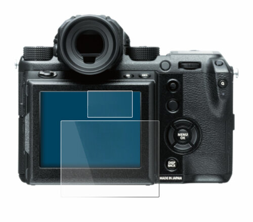 Premium Screenprotector voor de Fujifilm GFX 50S / GFX50S - type: Ultra-Clear