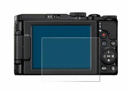 Premium Screenprotector voor de Nikon Coolpix S9900 - type: Ultra-Clear