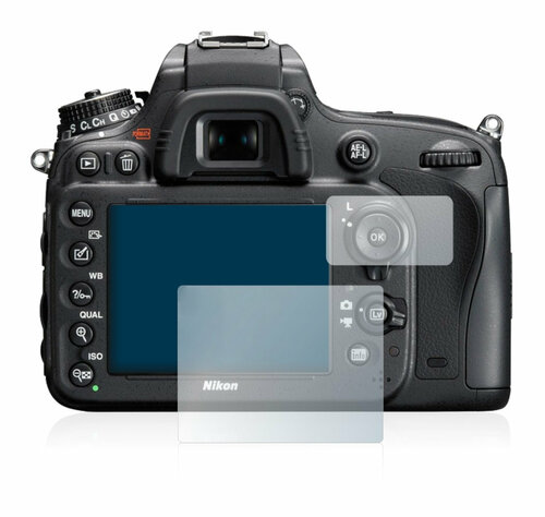 Premium Screenprotector voor de Nikon D610 - type: Ultra-Clear