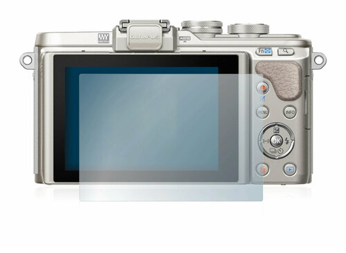Premium Screenprotector voor de Olympus PEN E-PL8 - type: Ultra-Clear