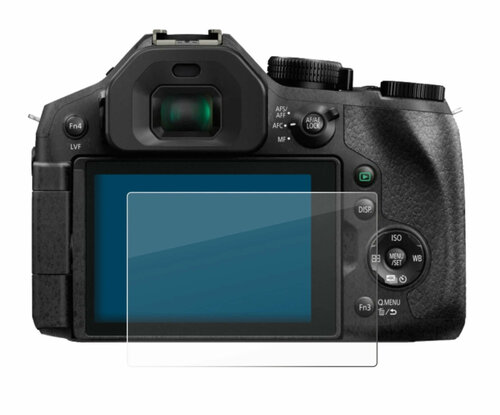 Premium Screenprotector voor de Panasonic Lumix DMC-FZ300 - type: Ultra-Clear