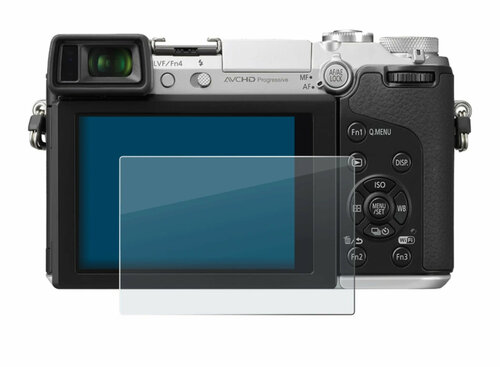 Premium Screenprotector voor de Panasonic Lumix DMC-GX7 - type: Ultra-Clear