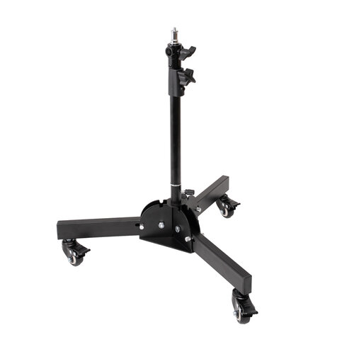 Compact Lampstatief met Wielen - 55cm tot 75cm